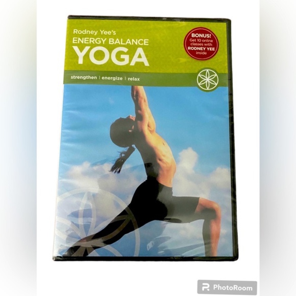 Rodney Yee’s Energy Balance Yoga DVD - New and Unopened
